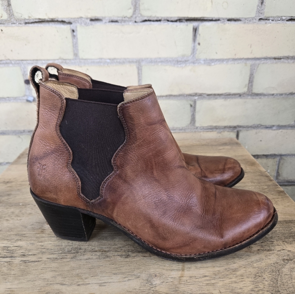 Frye Jackie Gore Ankle Boots